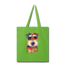 Load image into Gallery viewer, hand Painted Schnauzer Tote Bag