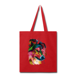 Hand painted sheltie Tote Bag