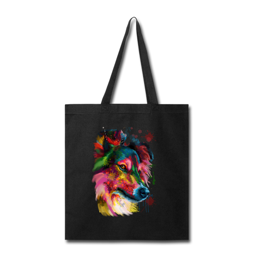 Hand painted sheltie Tote Bag