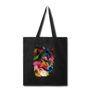 Hand painted sheltie Tote Bag