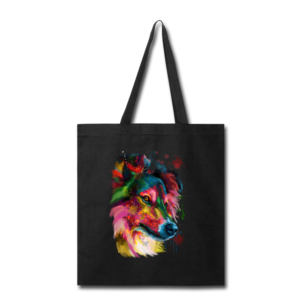 Hand painted sheltie Tote Bag