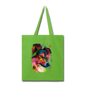 Hand painted sheltie Tote Bag