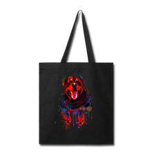 Load image into Gallery viewer, Hand painted rottweiler Tote Bag