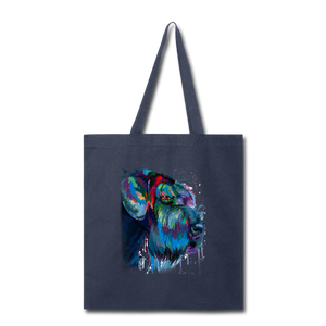 Hand painted Schnauzer Tote Bag