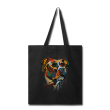Load image into Gallery viewer, Hand painted pitbull Tote Bag