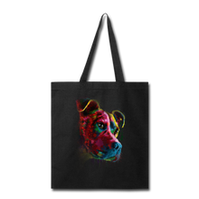 Load image into Gallery viewer, Hand painted pitbull Tote Bag