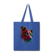Load image into Gallery viewer, Hand painted pitbull Tote Bag