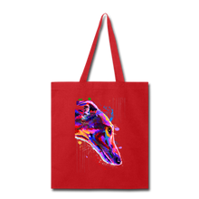 Load image into Gallery viewer, Hand painted greyhound Tote Bag