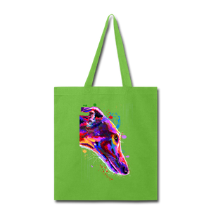 Hand painted greyhound Tote Bag